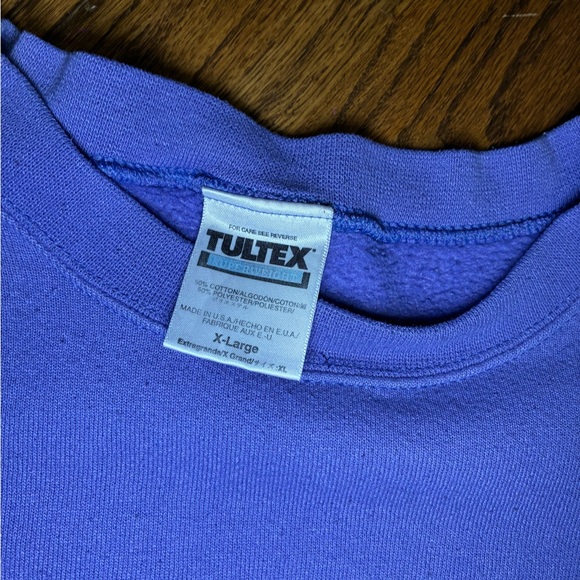 Tultex Lavender Crew Neck Sweater - Picture 6 of 9